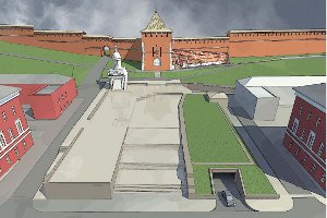 Проект воссоздания Зачатьевской башни и прилегающих участков прясел - фото 4